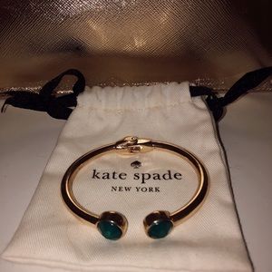 Kate Spade New York Green Gem Cuff